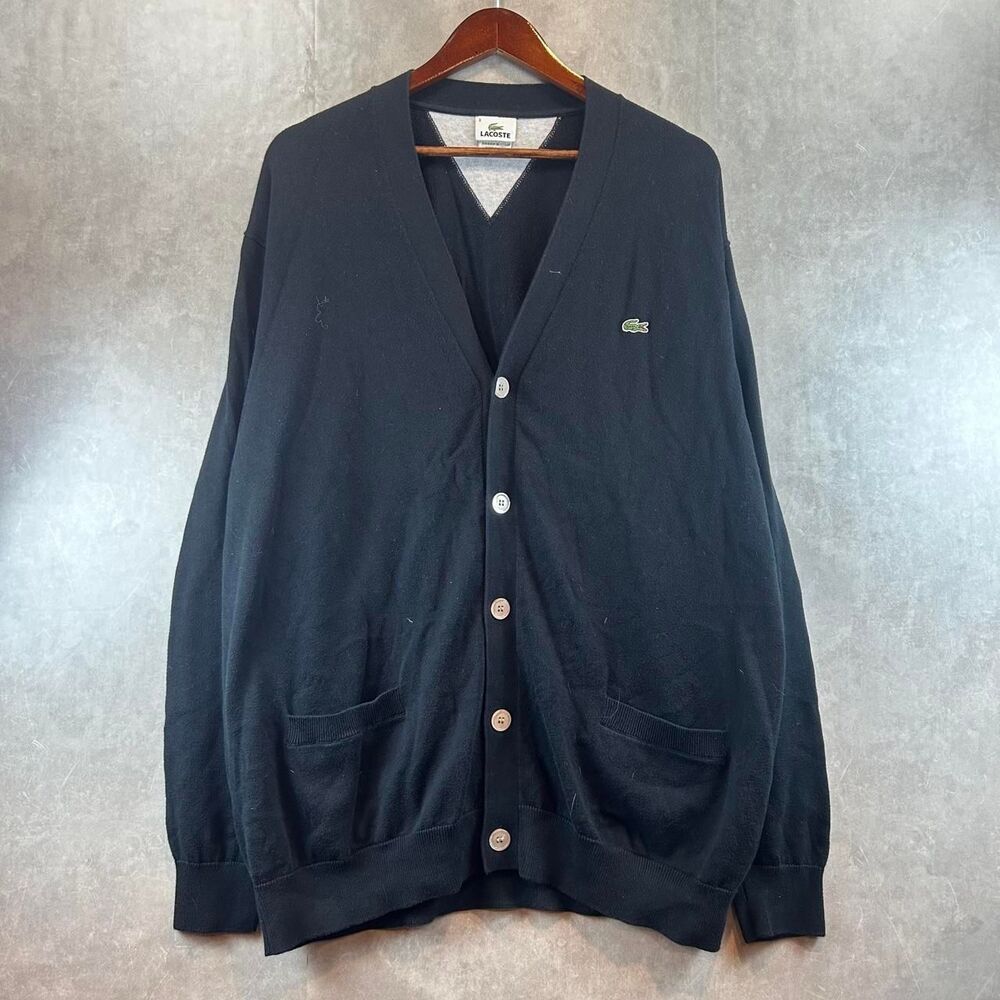 Lacoste Women's Black Cardigan